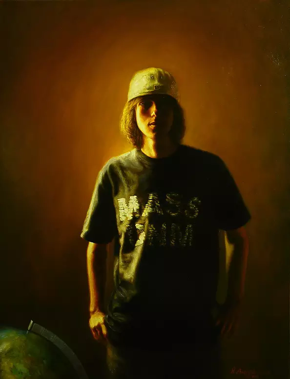 Grzegorz Bialik - Dominik-portrait of the Son