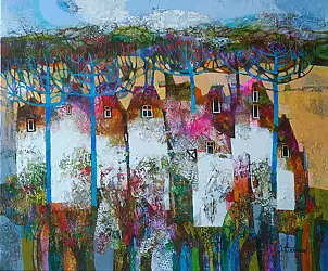   - Cottages under the trees