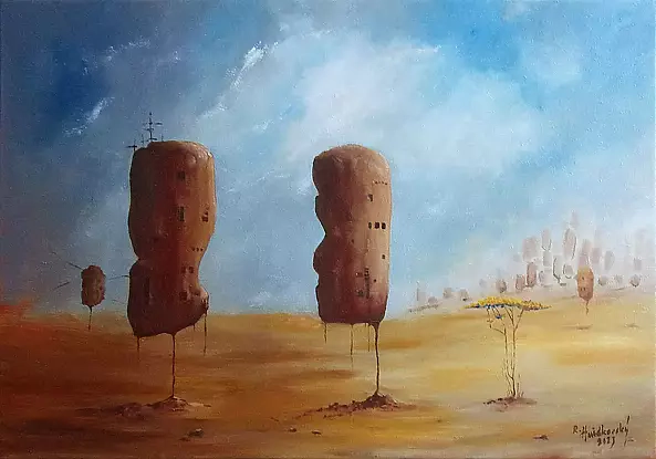 Roman Hnedkovsky - Houses in the suburbs