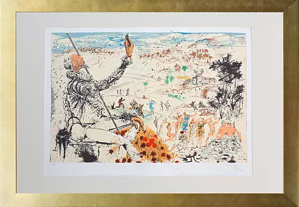 Salvador Dali - Don Kicho ze Złotej Ery
