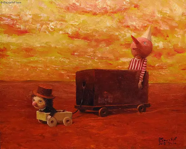 Krzysztof Iwin - Don Quixote and Sancho Panza