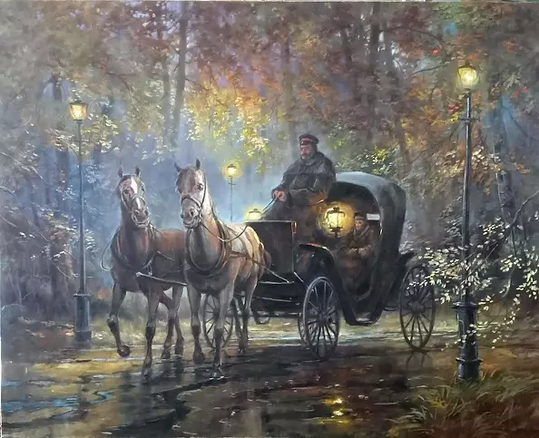 Igor Janczuk - Dorożka z latarniami