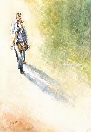 Maga Fabler - Double (1) - diptych