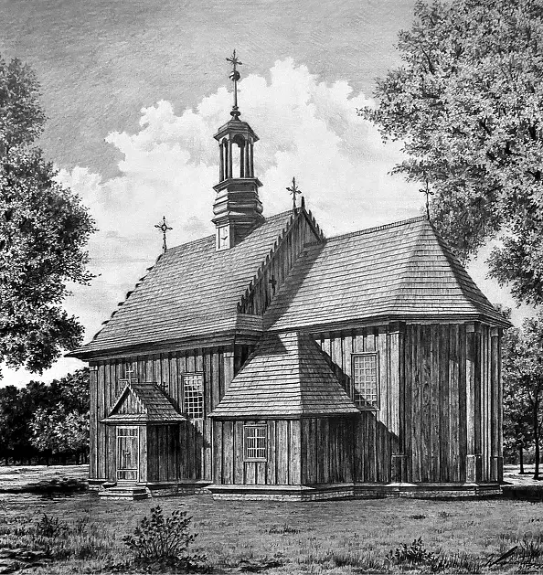 Wojciech Kądziołka - The wooden church