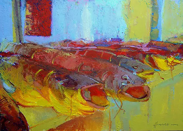 Wacław Jagielski - Suszone ryby