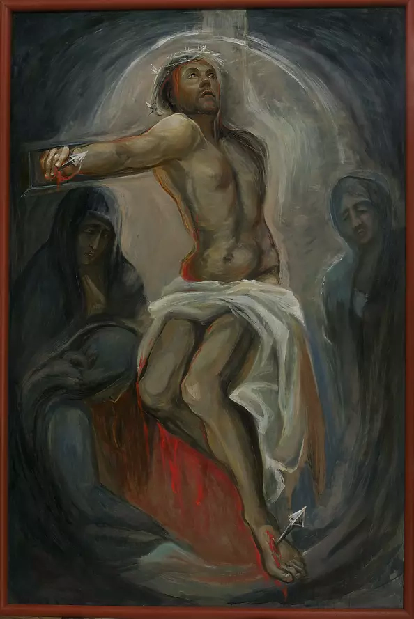 Elżbieta Graboś - Way of the Cross - 12 Station