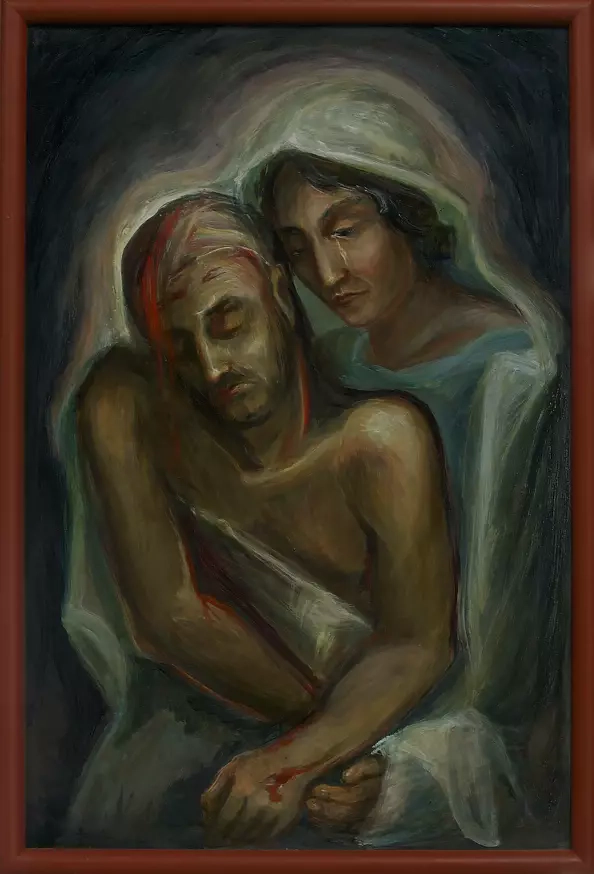 Elżbieta Graboś - Way of the Cross - 13 Station