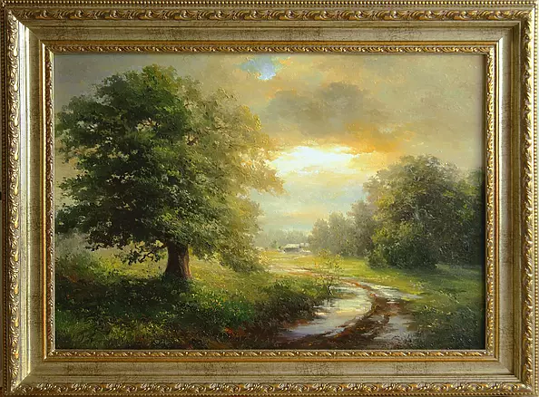 Jan Bartkevics - The road to the farm after the rain