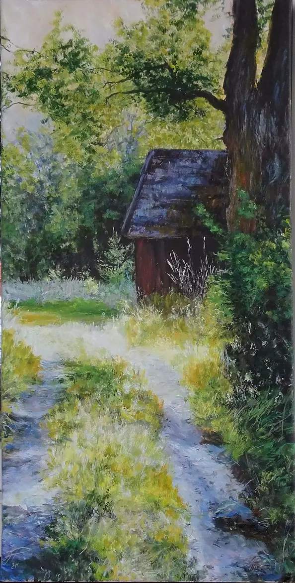 Piotr Pawelczyk - Road to the village. August