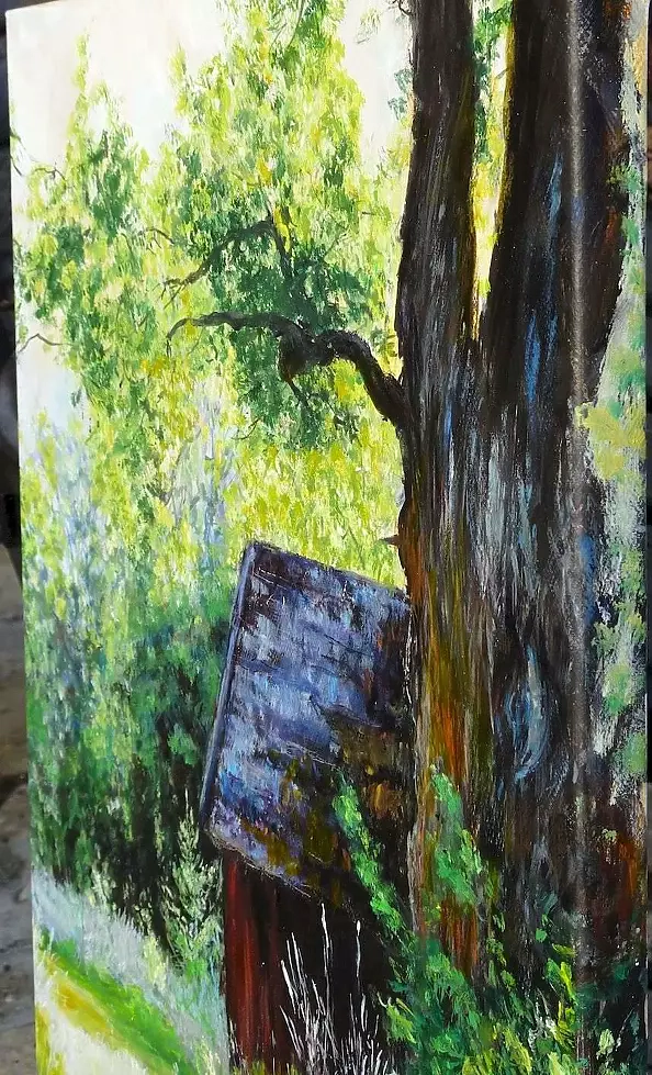 Piotr Pawelczyk - Road to the village. August