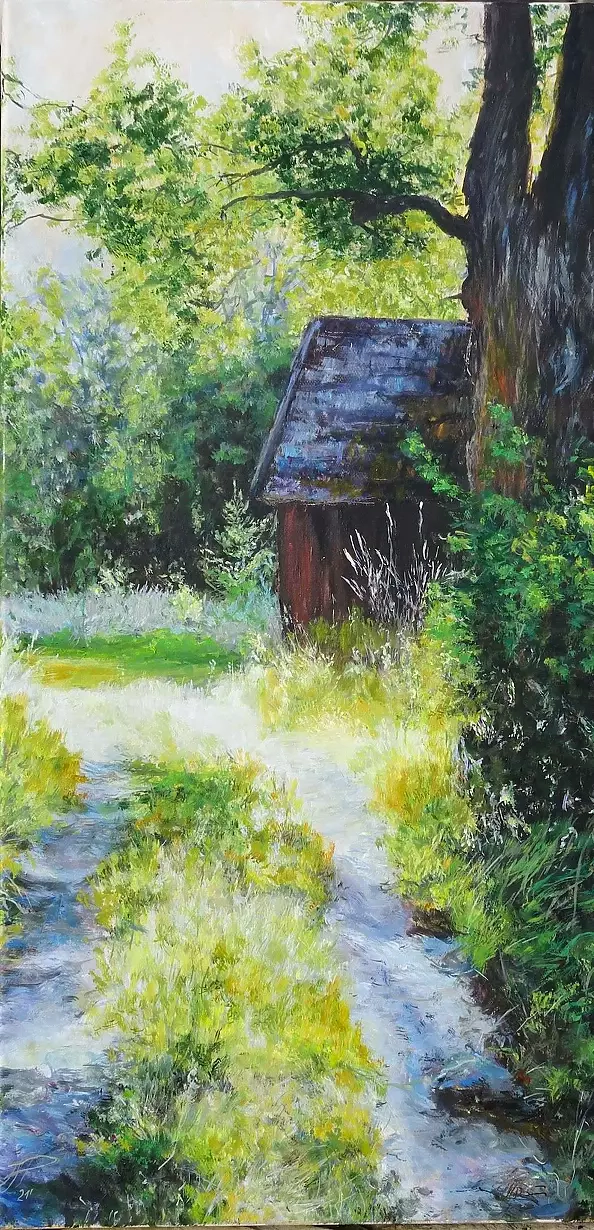 Piotr Pawelczyk - Road to the village. August