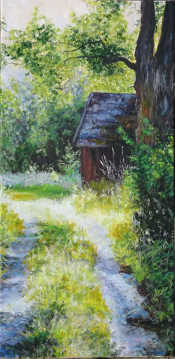 Piotr Pawelczyk - Road to the village. August