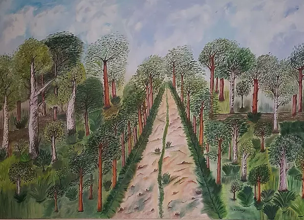 Monika Kubik - Forest road