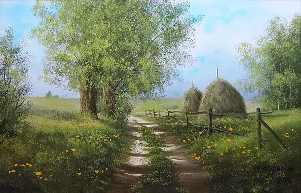 Marek Szczepaniak - Droga na łąki