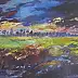 Barbara Przyborowska, Road at dusk, Acrylic painting - , 80 x 60