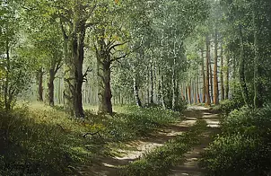 Marek Szczepaniak - Road under the oaks