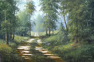 Marek Szczepaniak - The road under spruce