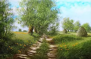 Marek Szczepaniak - Road under willows