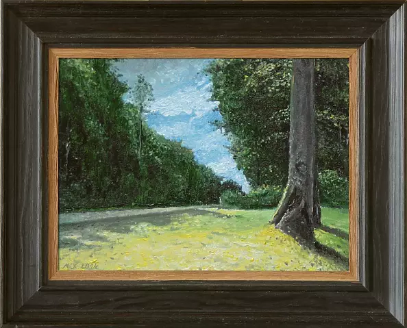 Mirosław Kowzanowicz - The road through the forest.