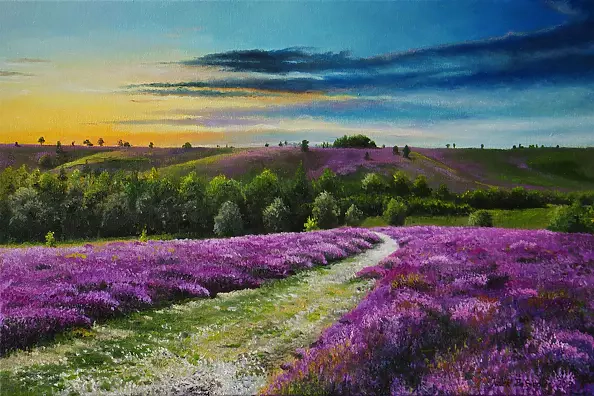 Jacek Siedlec - Road through the moor