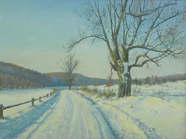 Wojciech Górecki - Road in Czapielsk-noon