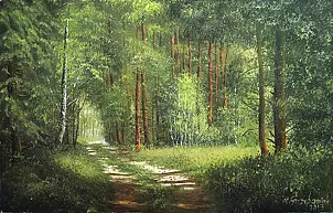 Marek Szczepaniak - Road in the woods