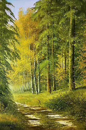 Marek Szczepaniak - Road in the forest
