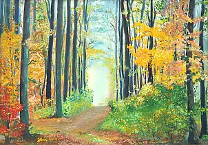 Jadwiga Rudnicka - Drpoga toward the light, 2010. Erlenbach a.Main