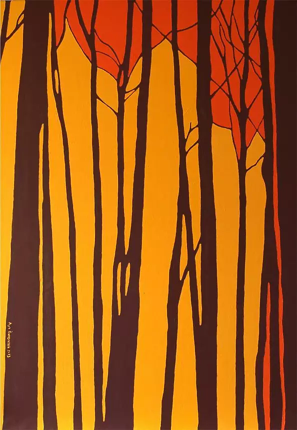 Agnieszka Świerczek - Drzewa.Jesień.