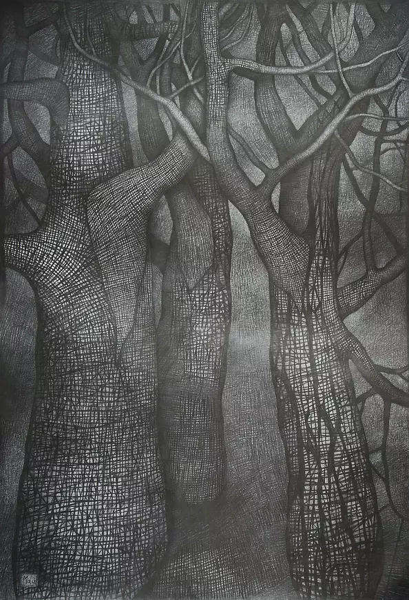 Urszula Szczepańska - Drzewa 004