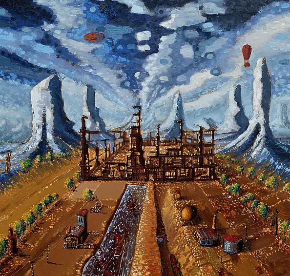 Marek Izydorczyk - Merion trees and ruins