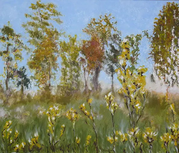 Małgorzata Baranowska - Trees and grass