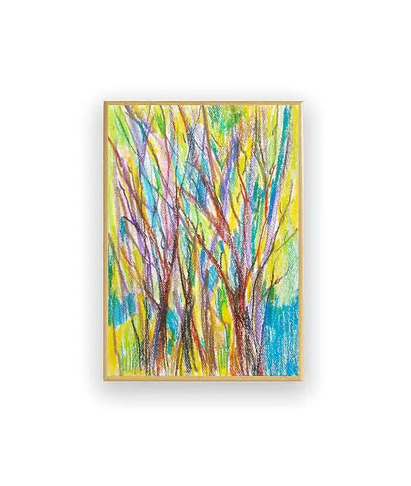 Anna Skowronek - Trees - colored sketch
