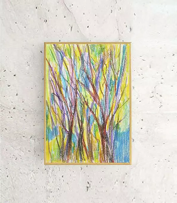 Anna Skowronek - Trees - colored sketch