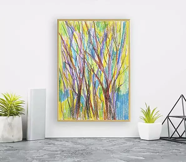 Anna Skowronek - Trees - colored sketch