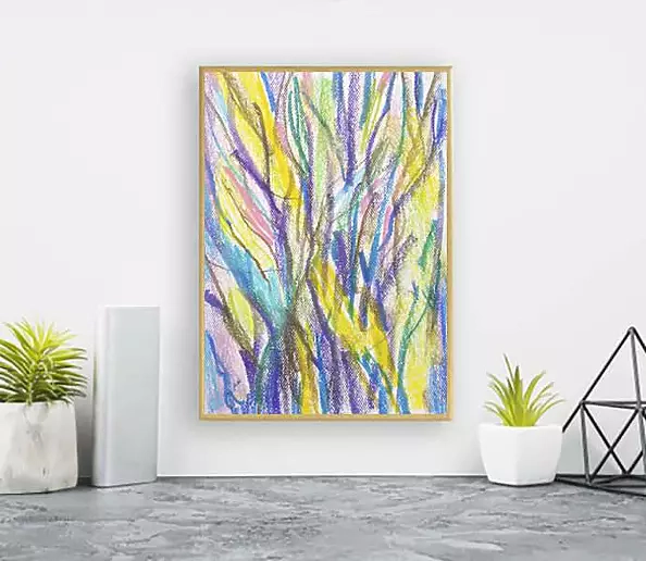 Anna Skowronek - Trees - colored sketch