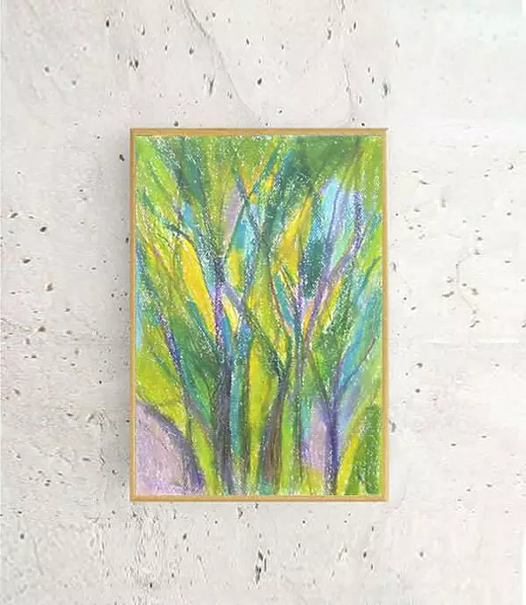 Anna Skowronek - Trees - colored sketch