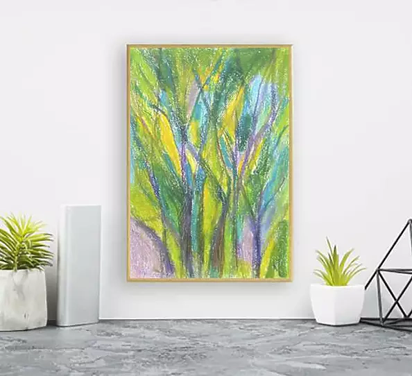 Anna Skowronek - Trees - colored sketch