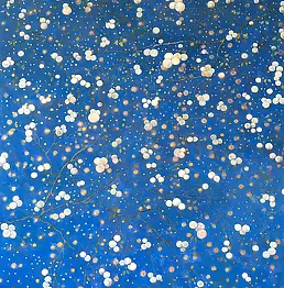 Jerzy Plucha - "Pearl trees in the lights of the night"