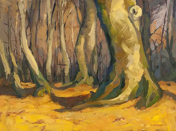 Krzysztof Michalski - Trees in the Bieszczady