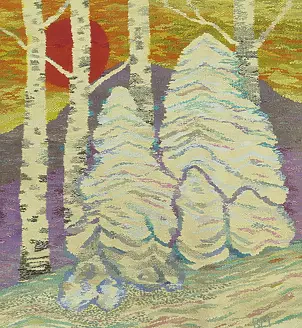 Barbara Michałowska - Trees in the snow