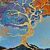 Magda Malinowska, Albero della Memoria, Impasto, Dipinto acrilico - tela, 70 x 80
