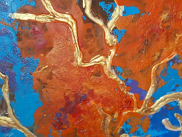 Magda Malinowska, Albero della Memoria, Impasto, Dipinto acrilico - tela, 70 x 80