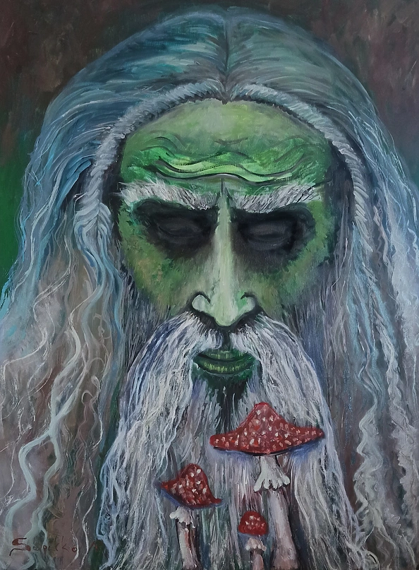 Marko Sapiołko - "The Spirit of the Forest in Search of Ambrosia"