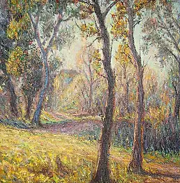Fabio Masciangelo, Благодаря Pioppi, Масляная картина - холст, 50 x 70
