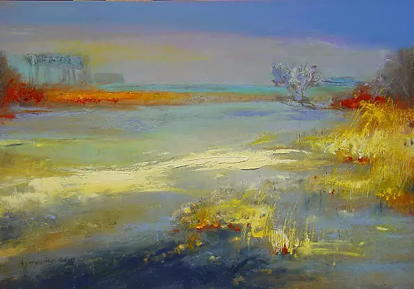 Wacław Jagielski - Dunajec - a moment of relaxation