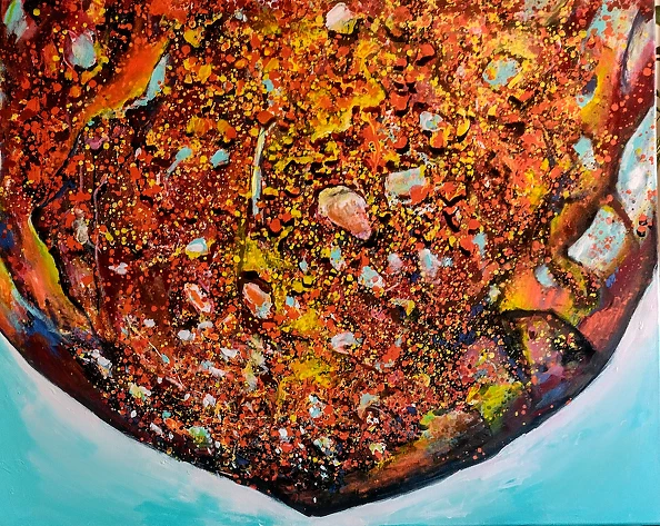 Łukasz Jankiewicz - Two Worlds - diptych