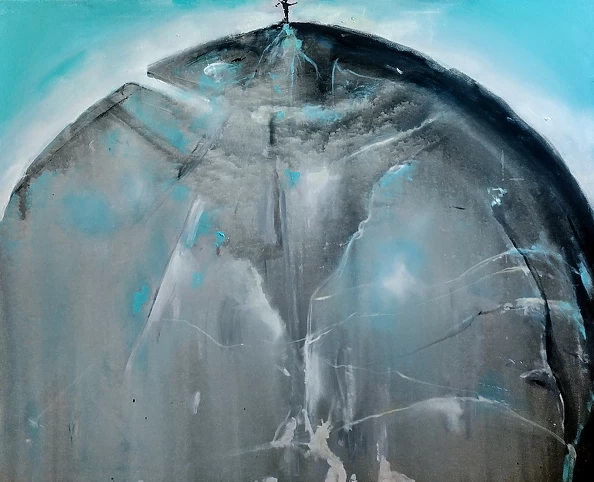 Łukasz Jankiewicz - Two Worlds - diptych