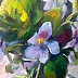 Barbara Gulbinowicz - Dwa bukiety fiołków