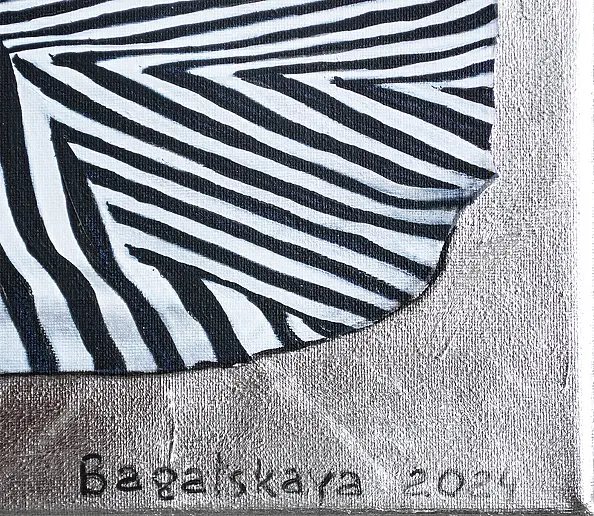 Nataliya Bagatskaya - Two black cats on the sofa